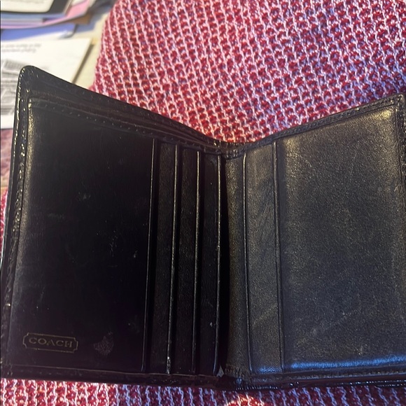 Coach Black Leather Wallet - Picture 5 of 6